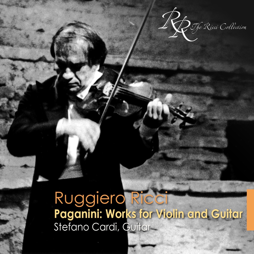 Обложка альбома «Paganini, N.: Violin and Guitar Music» — Ruggiero Ricci & Stefano Cardi