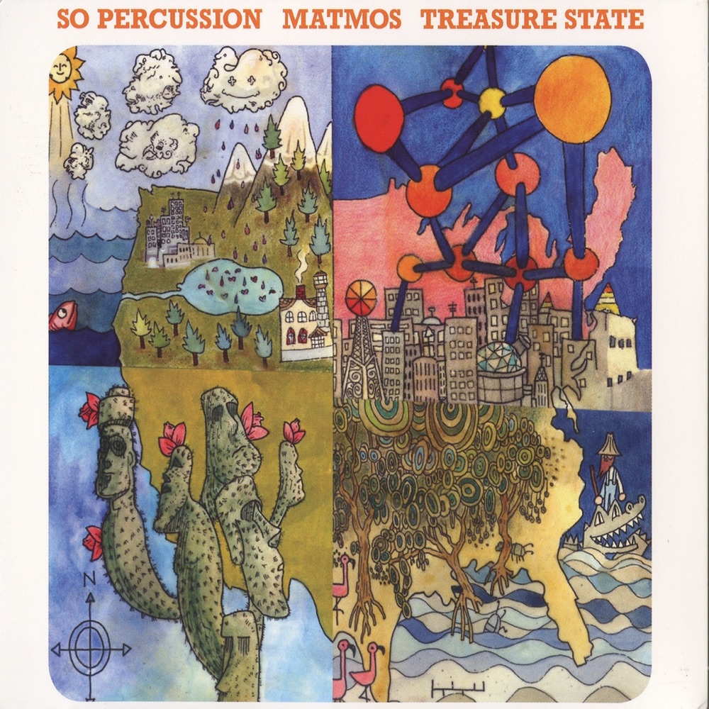 Обложка альбома «Treasure State» — Matmos & Sō Percussion