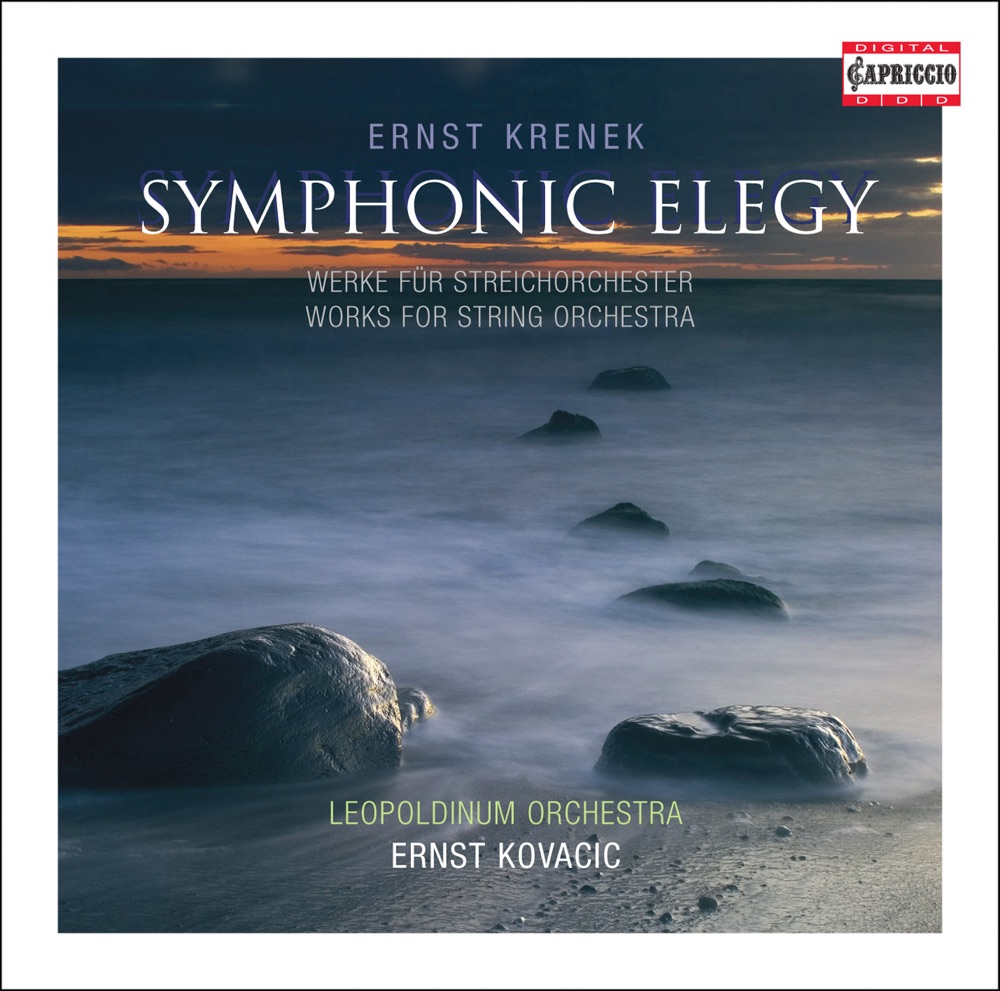 Обложка альбома «Krenek, E.: 7 Easy Pieces - 5 Short Pieces - Symphonic Elegy - Adagio and Fugue - Symphonic Piece - Brazilian Sinfonietta» — Ernst Kovacic & Leopoldinum Orchestra