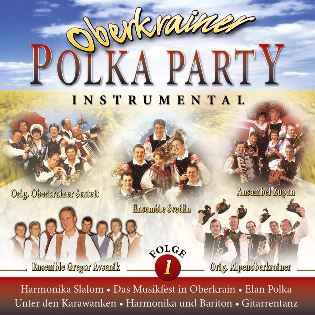 Oberkrainer Polka Party Instrumental, Folge 1 - Album by Various Artists -  Apple Music