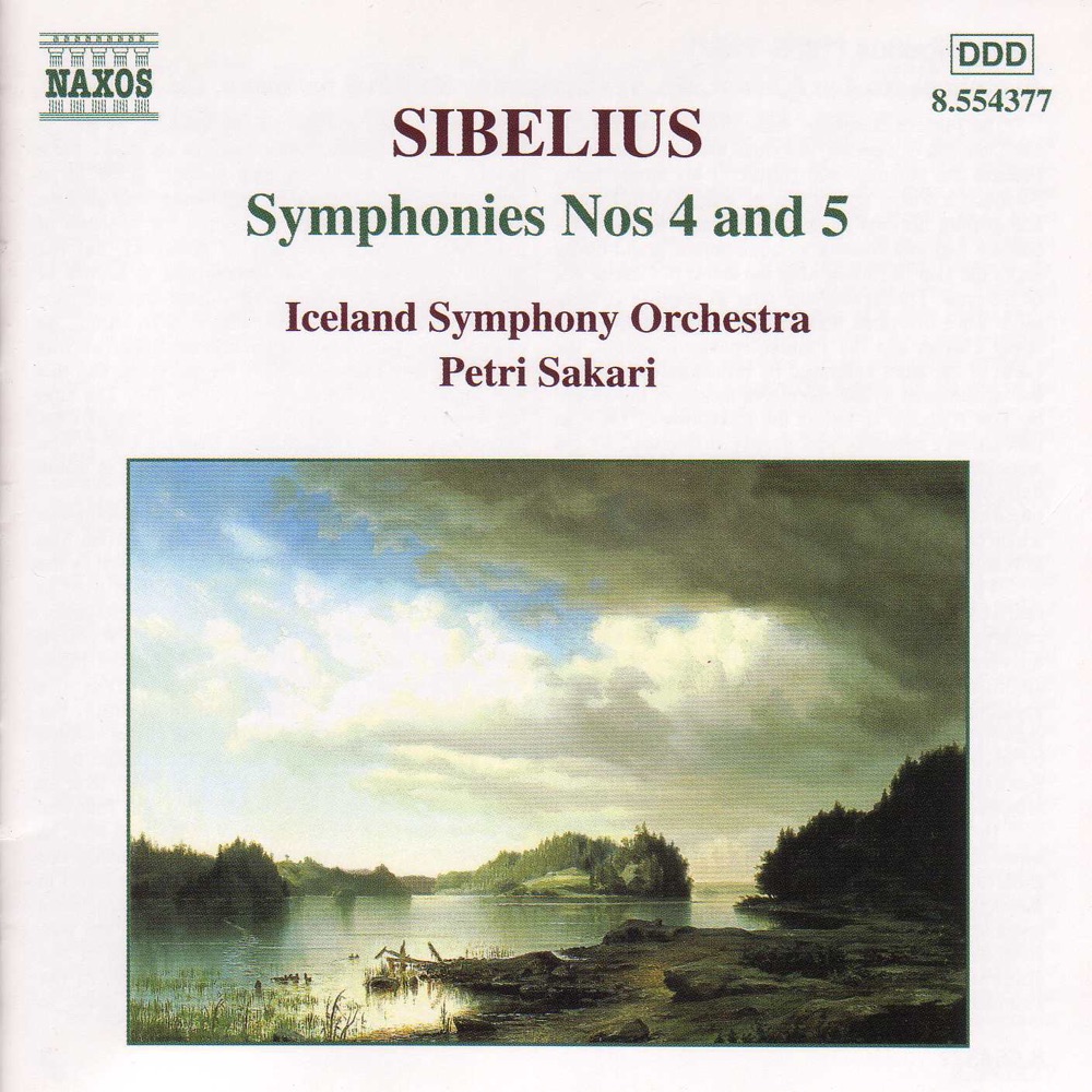 Обложка альбома «Sibelius: Symphonies Nos. 4 and 5» — Iceland Symphony Orchestra & Petri Sakari