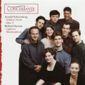 Cover art for Schoenberg/Strauss by Concertante