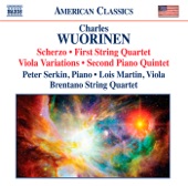 Wuorinen: Scherzo - String Quartet No. 1 - Viola Variations - Piano Quintet No. 2