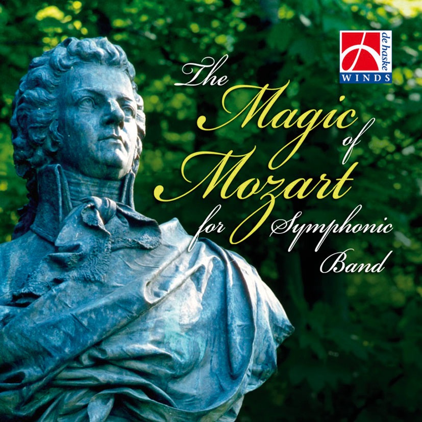 Обложка альбома «The Magic of Mozart» — The Royal Norwegian Navy Band, The Johan Willem Friso Military Band & The Royal Military Band of the Netherlands