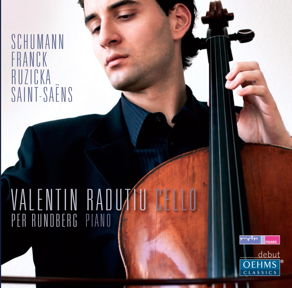 Обложка альбома «Schumann, Franck, Ruzicka, Saint - Saens» — Valentin Radutiu & Per Rundberg
