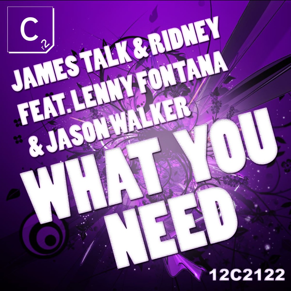 Обложка альбома «What You Need (feat. Lenny Fontana & Jason Walker) - EP» — James Talk & Ridney