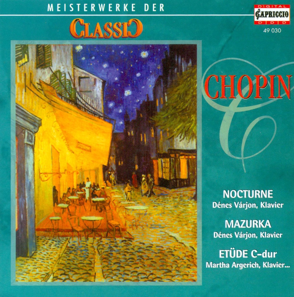 Обложка альбома «Classic Masterworks - Frederic Chopin» — Halina Czerny-Stefańska, Dénes Várjon, Krzysztof Jablonski, Warsaw Philharmonic, Adam Harasiewicz, Kazimierz Kord, Stanislav Bunin, Martha Argerich, Ivo Pogorelich, Budapest Philharmonic Orchestra, Andras Korodi & Sandor Falvai