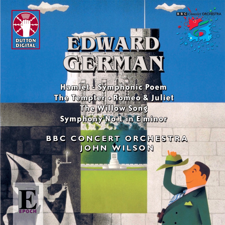 Edward German: Symphony No. 1 cover art