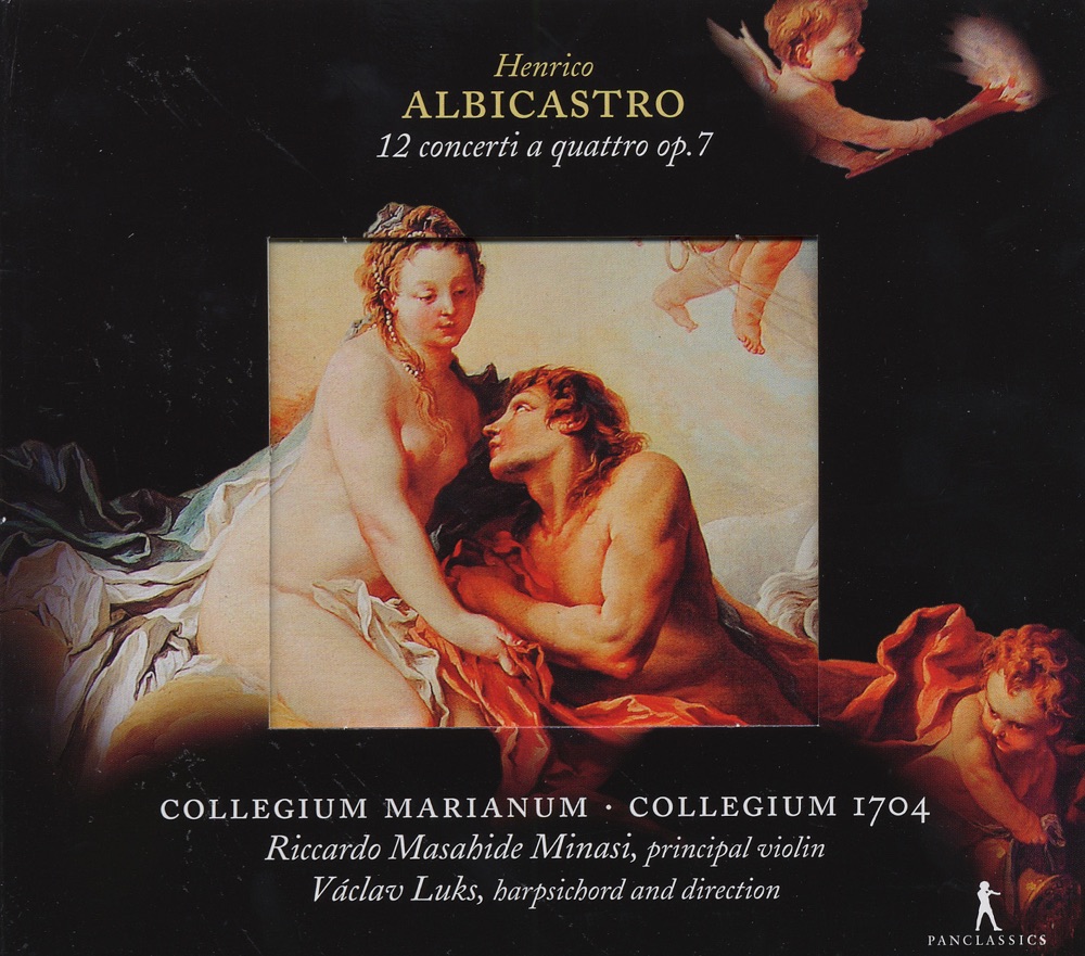 Обложка альбома «Albicastro, H.: Concerti a 4, Op. 7, Nos. 1-12» — Collegium Marianum, Collegium 1704 & Václav Luks