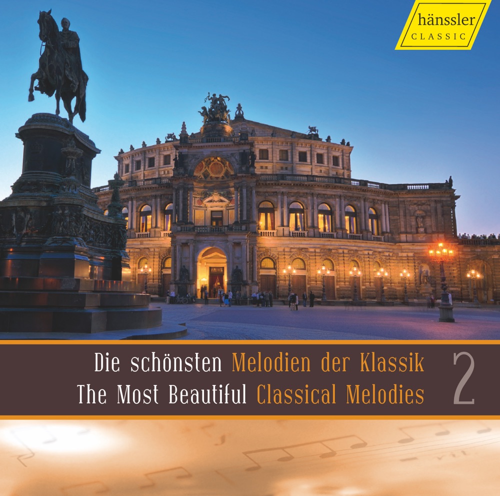 Обложка альбома «Schonsten Melodien Der Klassik 2 (Der) (The Most Beautiful Classic Melodies 2)» — Helmuth Rilling, Oregon Bach Festival Orchestra, John Constable, Sir Neville Marriner, Academy of St Martin in the Fields, Heidelberg Symphony Orchestra, Thomas Fey, Moscow State Radio and Television Symphony Orchestra, Klaus-Peter Hahn, Moscow Radio Symphony Orchestra, Graf Murzha, Gordon Schultz, Sebastian Silvestra, Iona Brown, Christoph Poppen & Stuttgart Bach Collegium