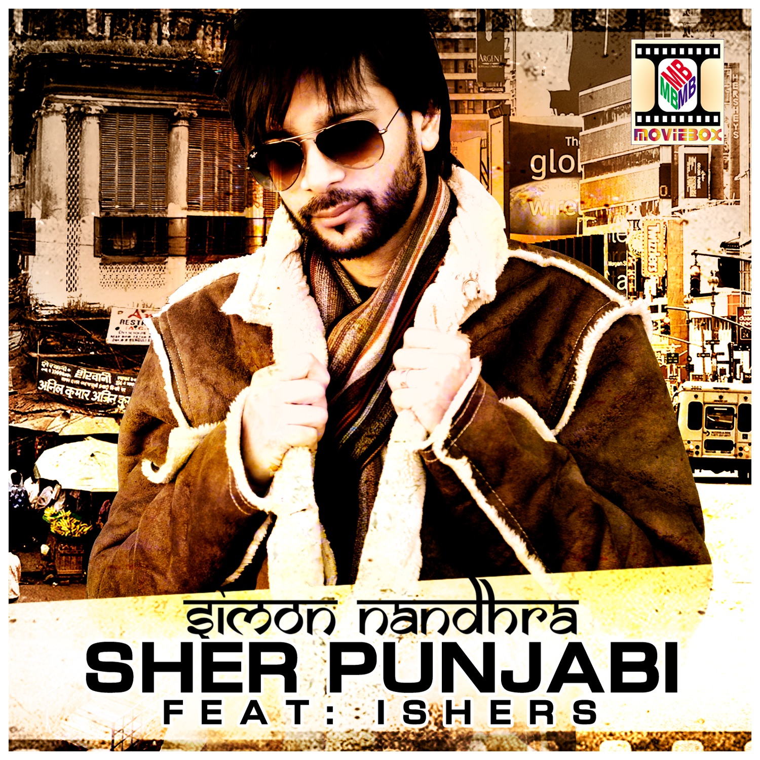 Sher Punjabi - Single by Simon Nandhra album cover