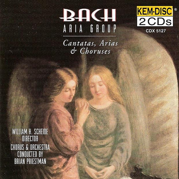 Обложка альбома «Bach: Cantatas, Arias and Choruses» — Bach Aria Group, Brian Priestman, Lois Marshall & William H. Scheide