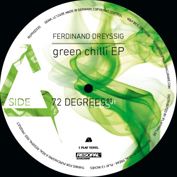 Обложка альбома «Green Chili EP» — Ferdinand Dreyssig