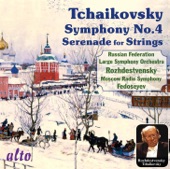 Tchaikovsky: Symphony No. 4, Serenade for Strings artwork