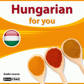 Audiobook cover for Hungarian for you by Div.