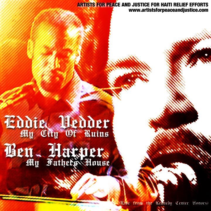 Обложка альбома «My City of Ruins / My Father's House (Live) [Benefiting Artists for Peace and Justice Haiti Relief] {Digital 45}» — Eddie Vedder & Ben Harper