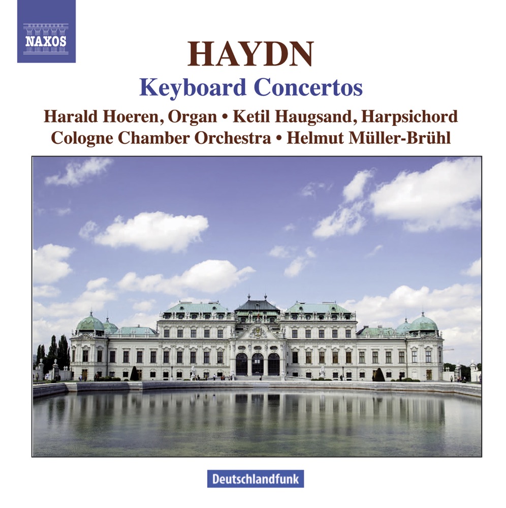Обложка альбома «Haydn: Concertos for Harpsichord and Organ» — Ketil Haugsand, Cologne Chamber Orchestra & Harald Hoeren