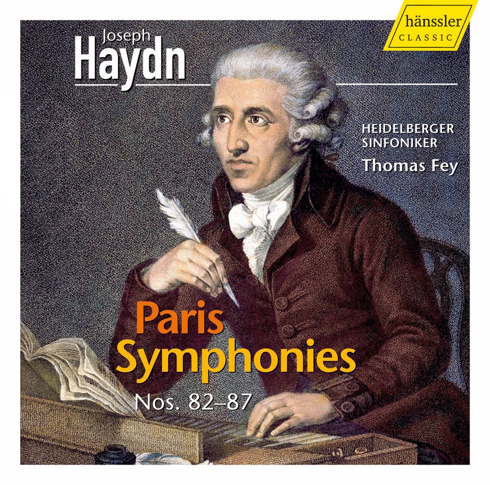 Обложка альбома «Haydn: Paris Symphonies» — Thomas Fey & Heidelberg Symphony Orchestra
