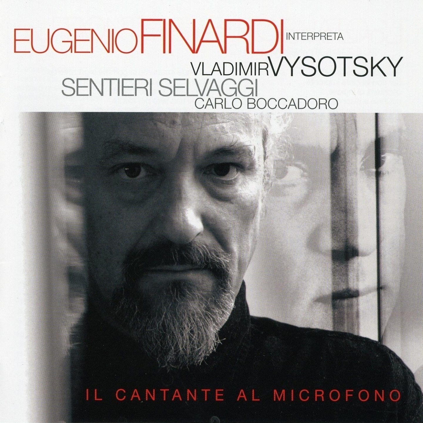 Il cantante al microfono