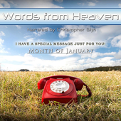 Cover art for Words from Heaven (January) by Christopher Glyn