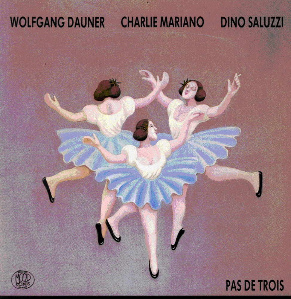Обложка альбома «Pas de trois - EP» — Wolfgang Dauner, Charlie Mariono & Dino Saluzzi