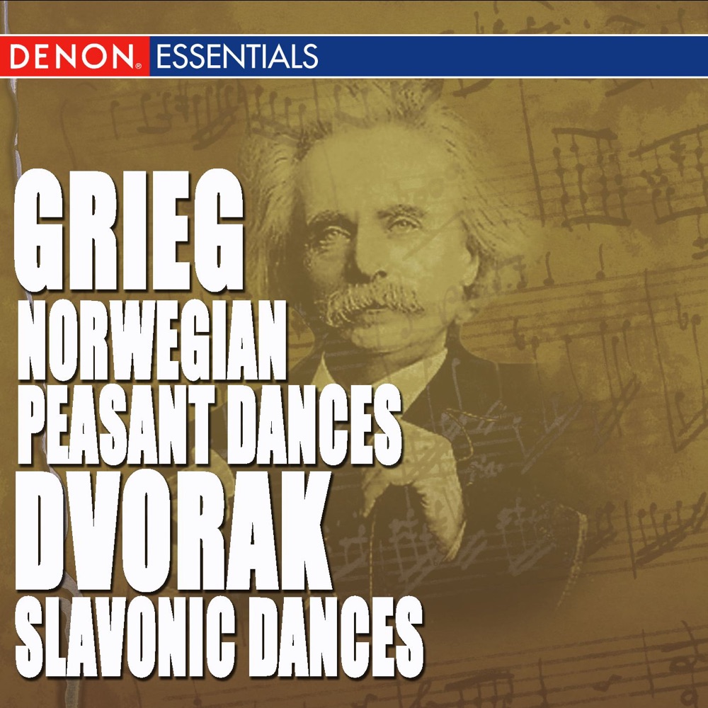 Обложка альбома «Grieg: Norwegian Peasant Dances Op. 72 - Dvorak: Slavonic Dances» — Marian Lapsansky, Peter Toperzer & Stefan Jeschko