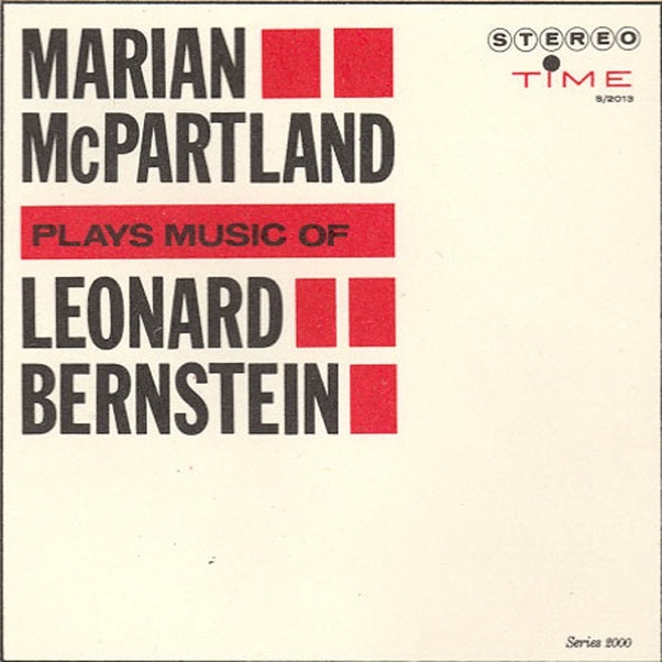 Marian McPartland Plays Leonard Bernstein cover art