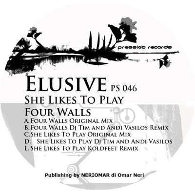 She Likes to Play / Four Walls - EP