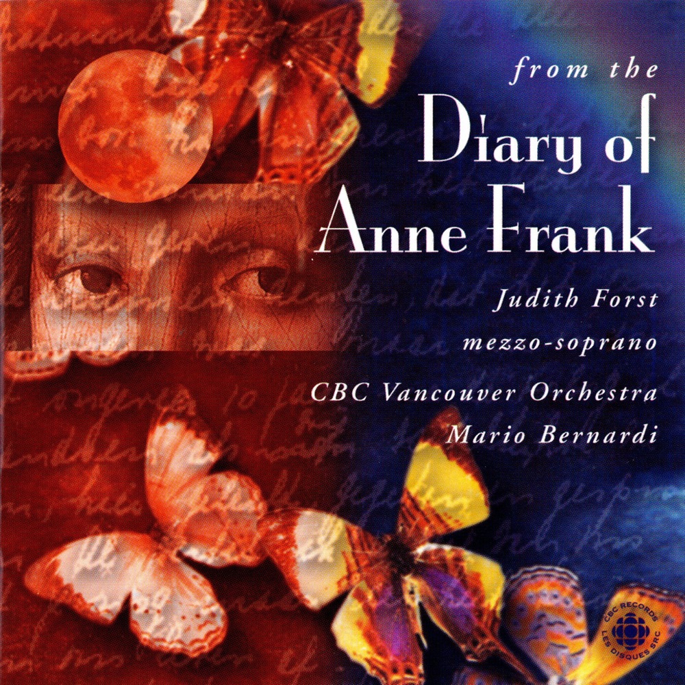 Обложка альбома «Morawetz: From the Diary of Anne Frank» — Judith Forst, Mario Bernardi & CBC Vancouver Orchestra