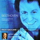 Beethoven: Piano Concerto No. 5, Symphony No. 1 artwork