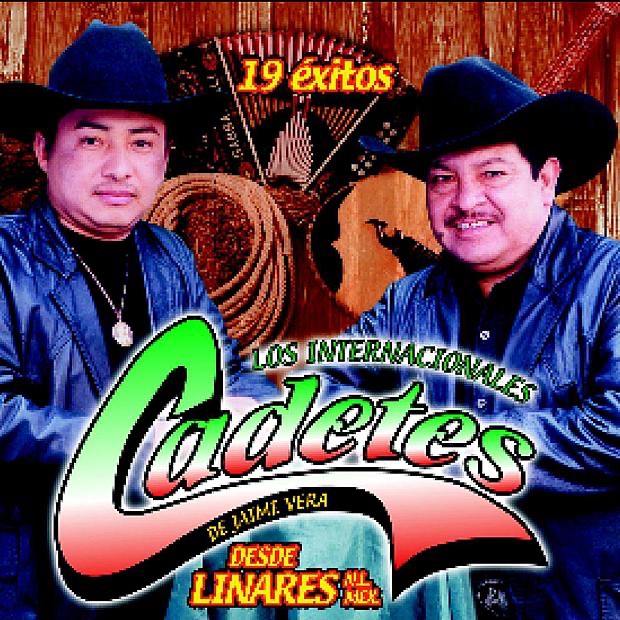 Los Internacionales Cadetes de Jaime Vera: 19 Exitos