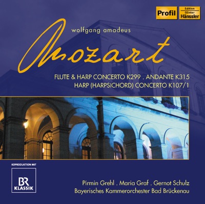 Mozart, W.A.: Concerto for Flute and Harp - Andante In C Major - Piano Concerto K. 107-1 (Arr. for Harp)