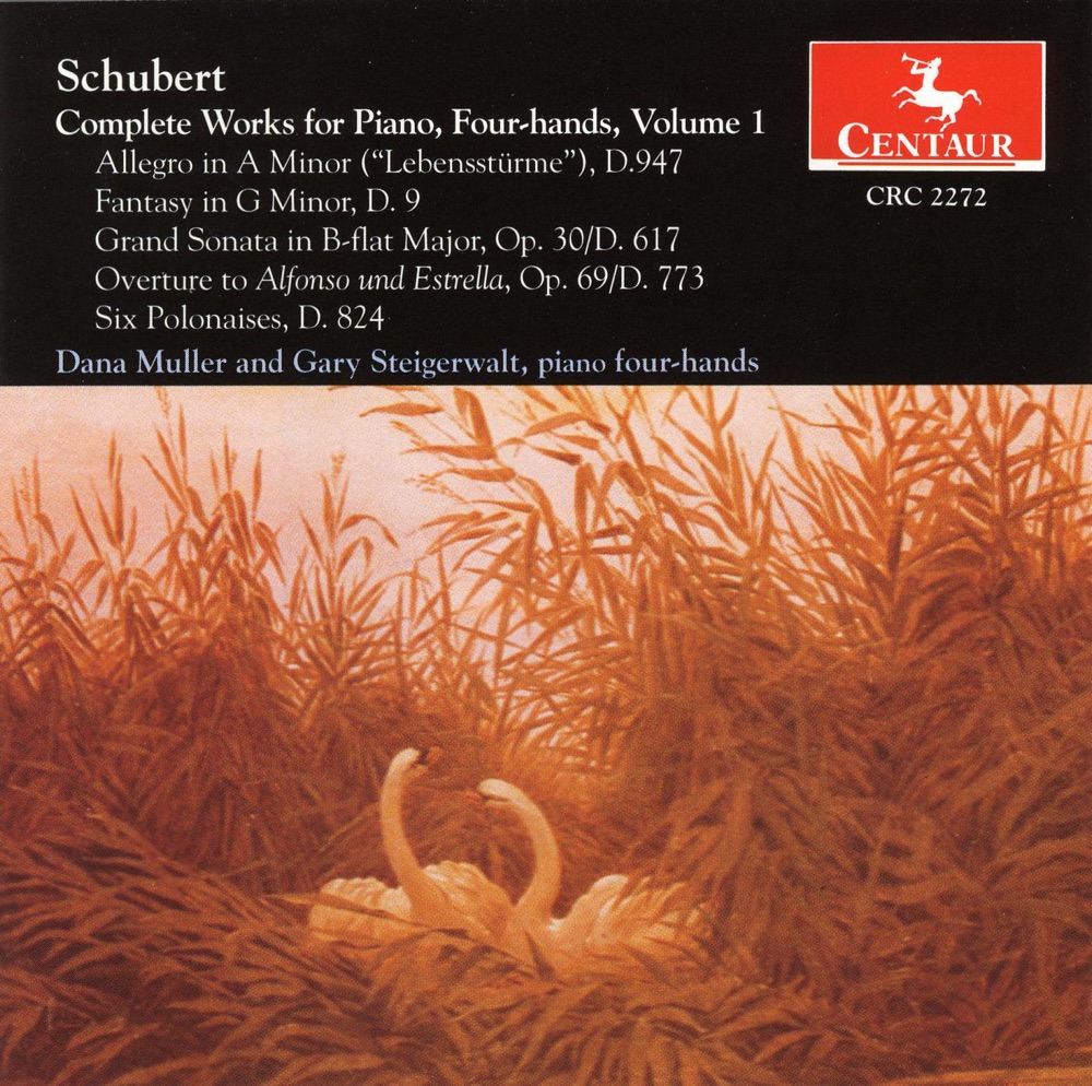 Обложка альбома «Schubert, F.: Piano Music, 4 Hands (Complete), Vol. 1» — Gary Steigerwalt & Dana Muller