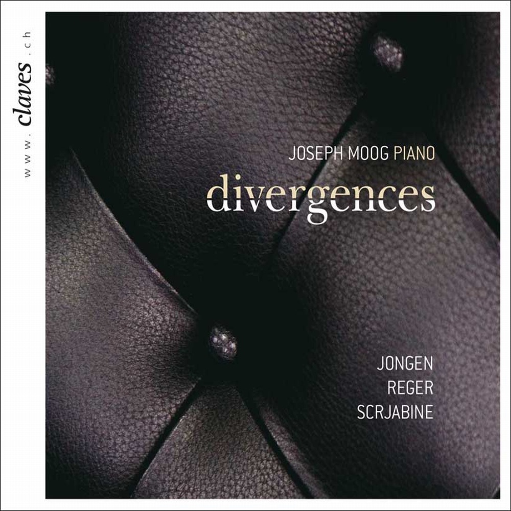 Обложка альбома «Jongen, Reger & Scriabin: Divergences» — Joseph Moog