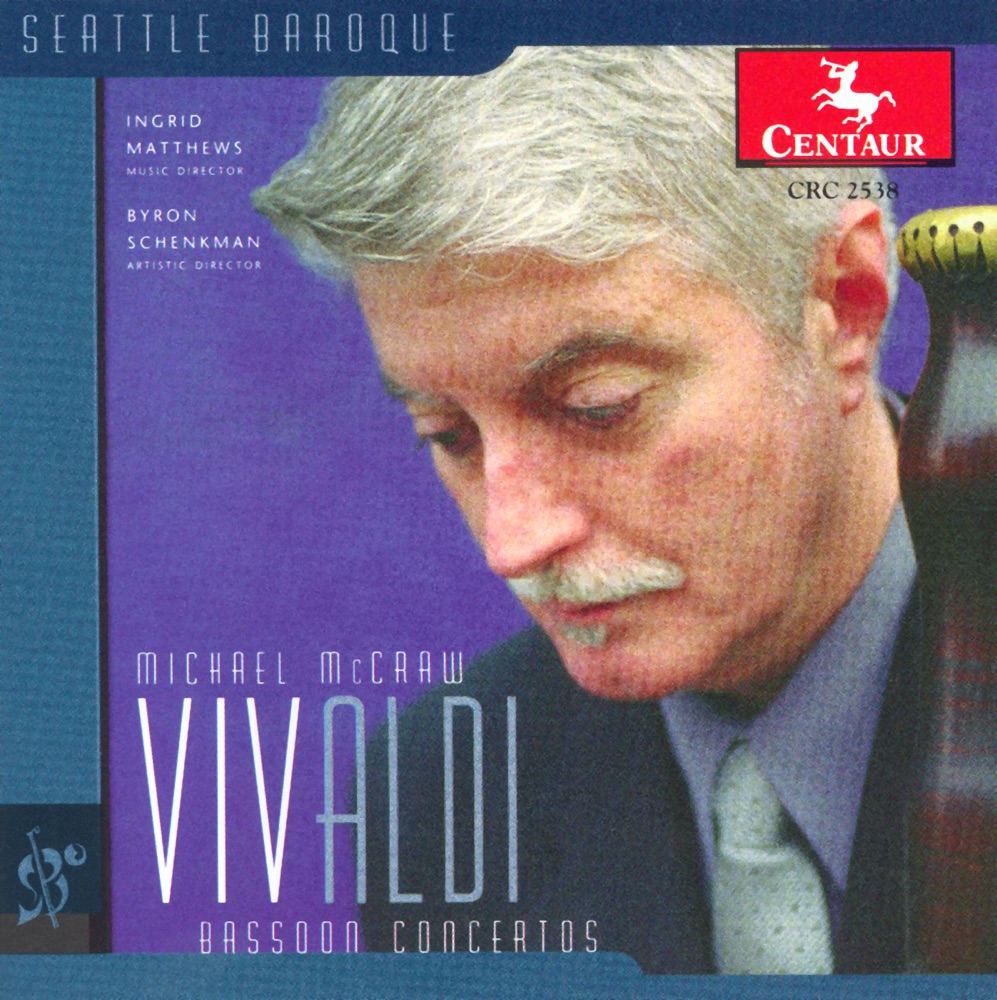 Обложка альбома «Vivaldi, A.: Concertos - Rv 105, 114, 481, 489, 498, 545, 563» — Ingrid Matthews, Seattle Baroque Orchestra, Michael McCraw, Washington McClain, Sand Dalton & Kim Pineda