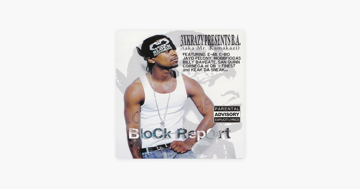 3x Krazy Presents: Block Report - Album by 3X Krazy - Apple Music