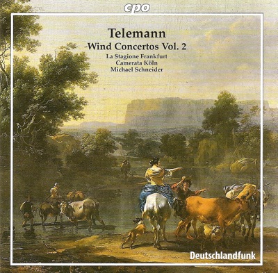 Telemann: Wind Concertos, Vol. 2 - Twv 51:F1, 51:G1, 52:C1, 52:D1, 53:D1
