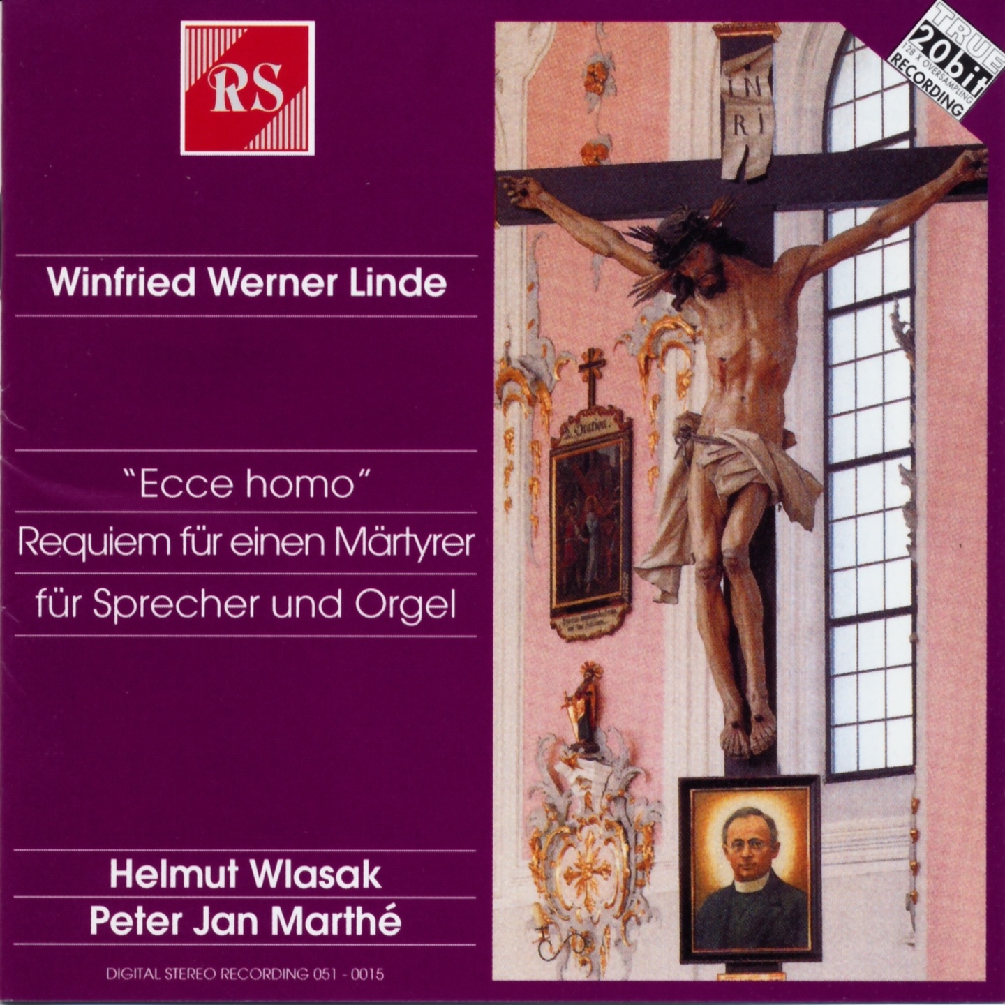 "Ecce Homo" - Requiem für einen Märtyrer für Sprecher und Orgel
