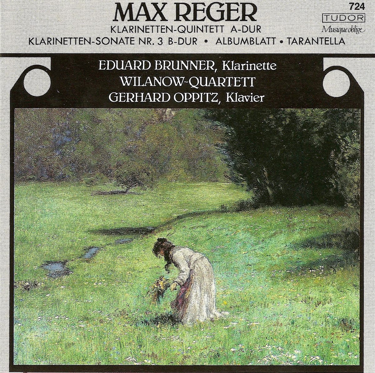 Reger, M.: Clarinet Quintet, Op. 146 - Clarinet Sonata, Op. 107 - Albumblatt in E Flat Major - Tarantella