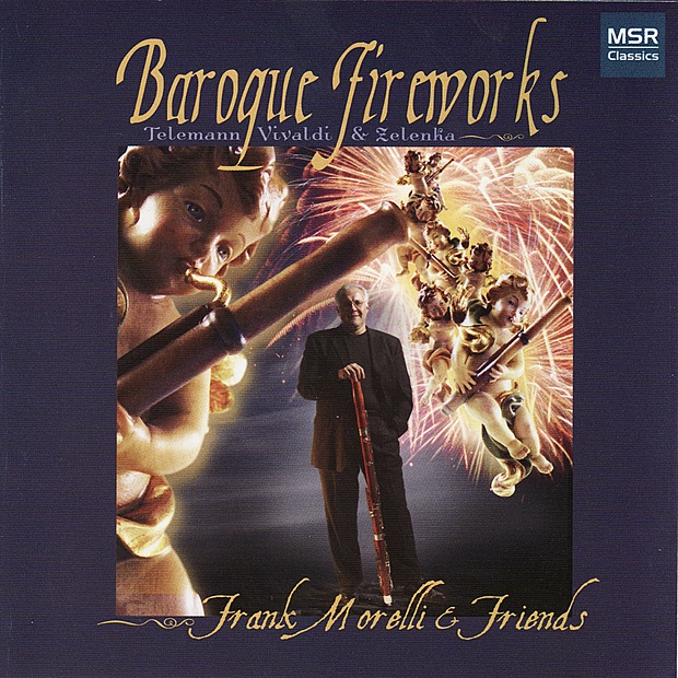 Обложка альбома «Baroque Fireworks: Telemann, Vivaldi & Zelenka» — Frank Morelli