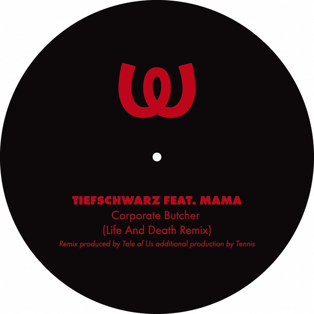 Обложка альбома «Corporate Butcher (Remixes) [feat. Mama] EP» — Tiefschwarz
