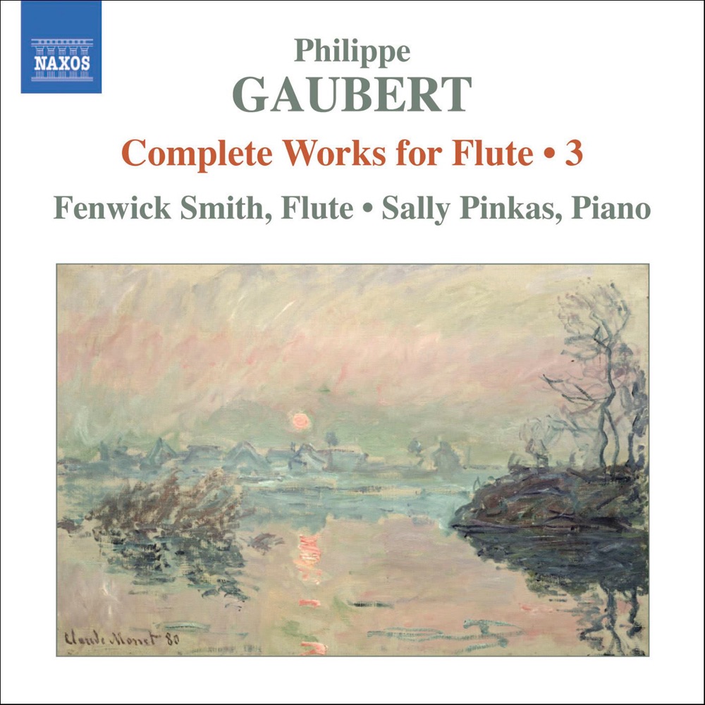 Обложка альбома «Gaubert: Complete Works for Flute, Vol. 3» — Fenwick Smith & Sally Pinkas
