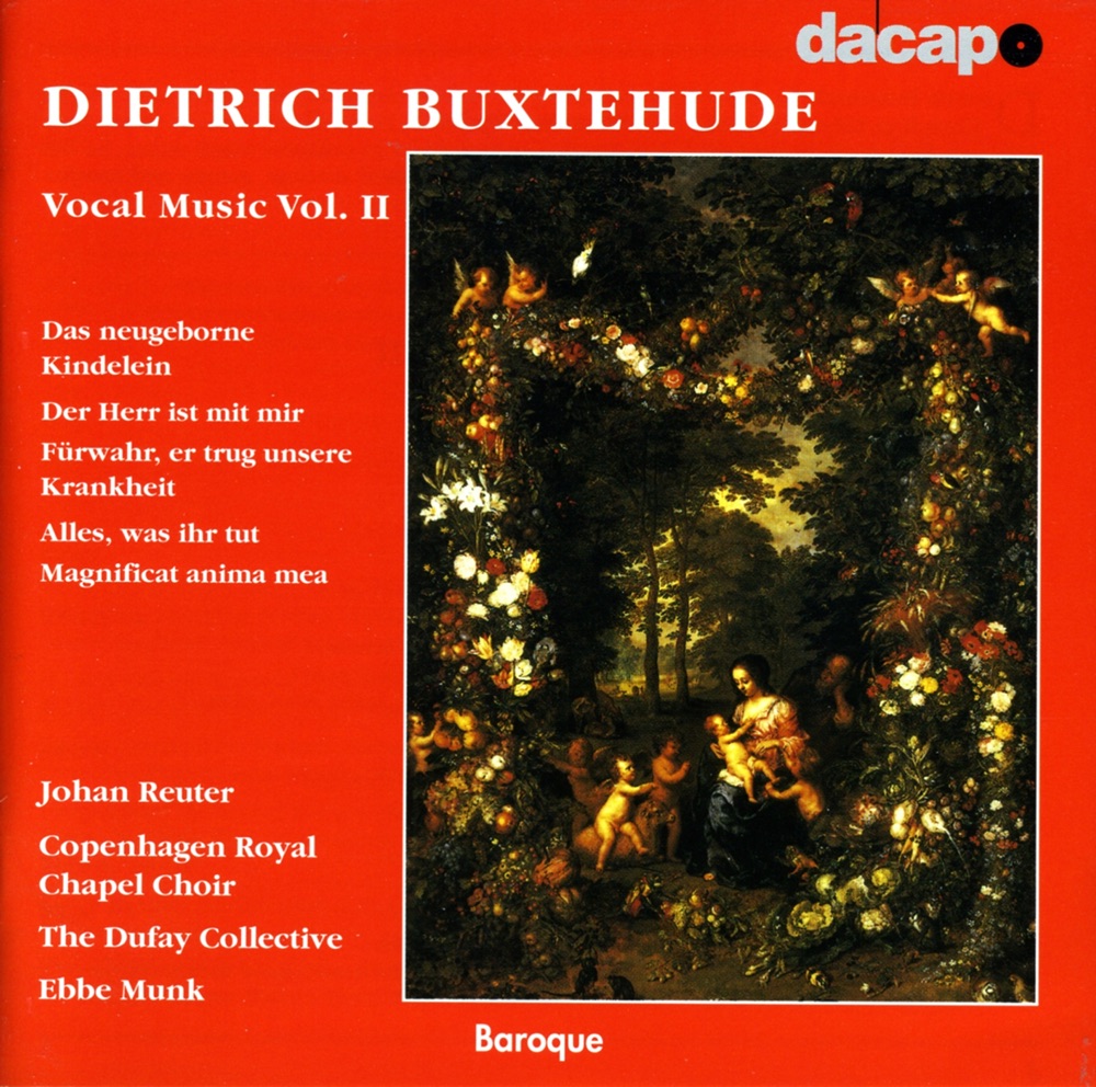 Обложка альбома «Buxtehude: Vocal Music, Vol. 2» — Ebbe Munk, Københavns Drengekor & Dufay Collective