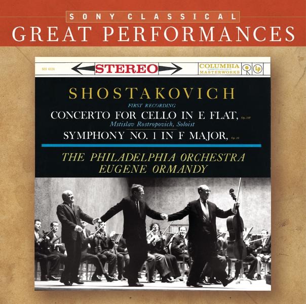 Shostakovich: Symphony No. 1; Cello Concerto [Great Performances]