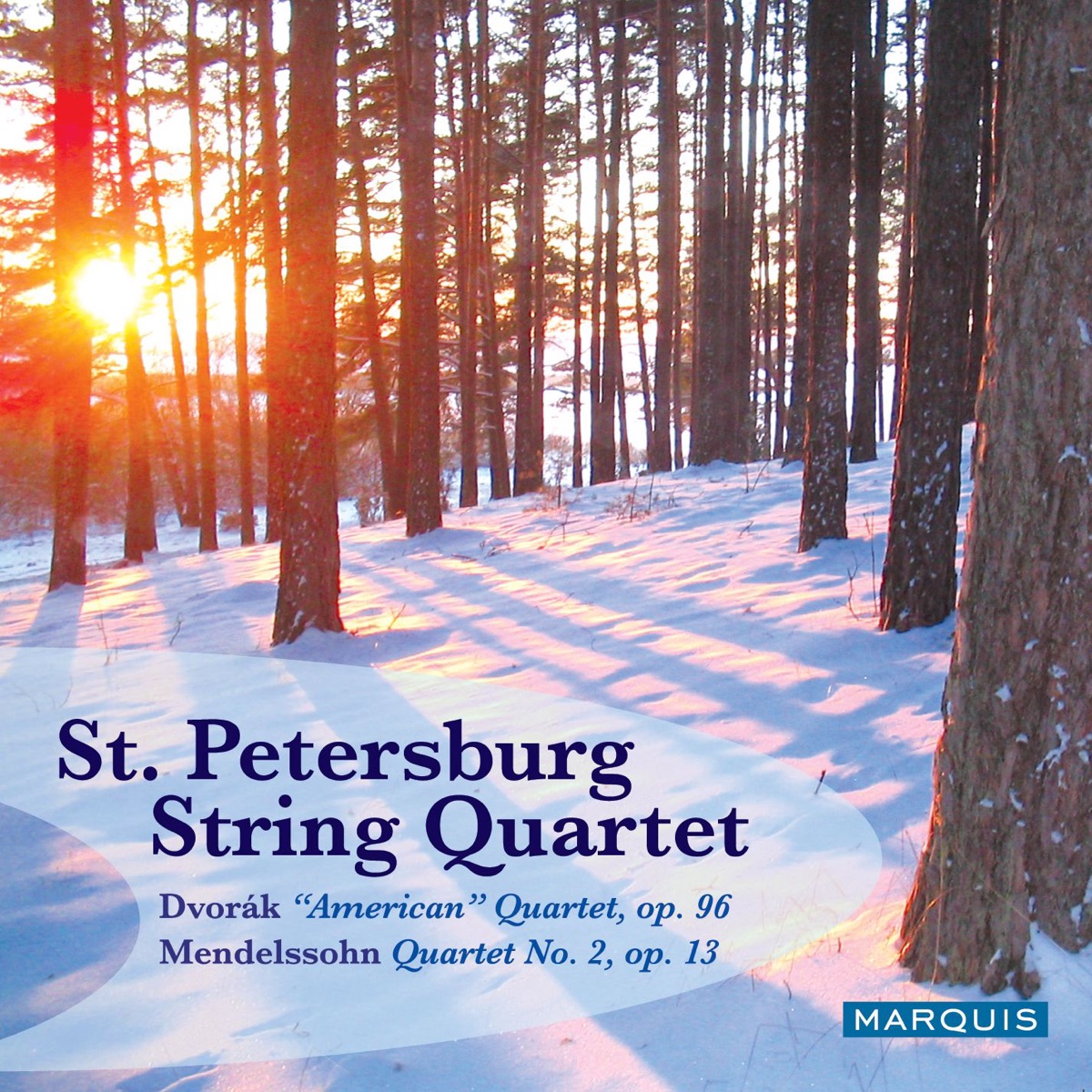 Dvořák: American Quartet - Mendelssohn: String Quartet No. 2 cover art