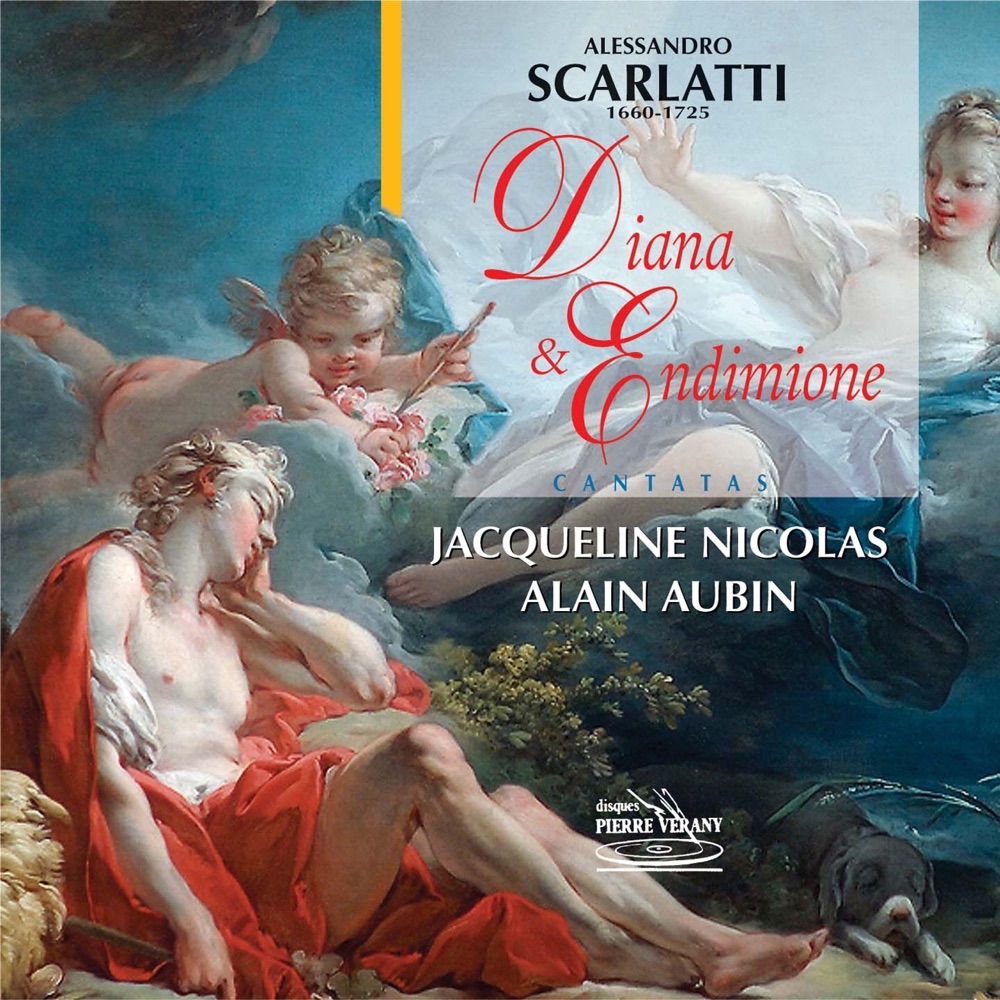 Обложка альбома «Scarlatti : Diana e Endimione, cantatas» — Jacqueline Nicolas, Alain Aubin, Xavier Julien-Laferrière, Stuart Deeks, Helen William, Alix Verzier, Malcolm Bothwell & Philippe Ramin