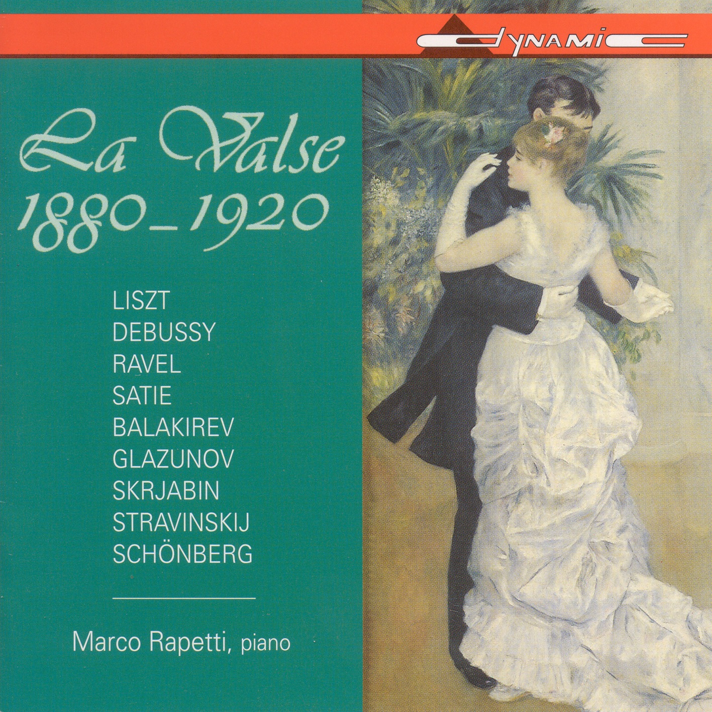 La Valse, 1880-1920 by Marco Rapetti album cover