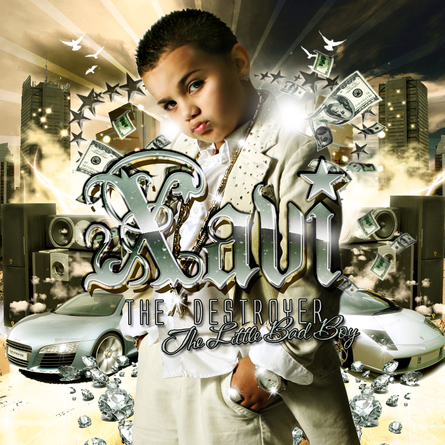 The Little Bad Boy by Xavi The Destroyer album cover