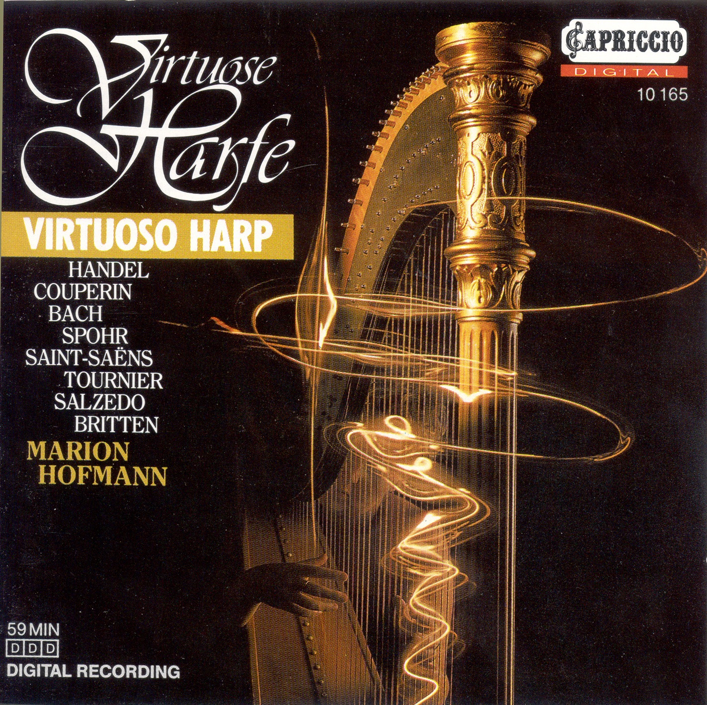 Harp Recital: Hofmann, Marion – Handel, G.F. - Bach, C.P.E. - Spohr, L. - Saint-Saens, C. - Tournier, M. - Salzedo, C. - Britten, B.