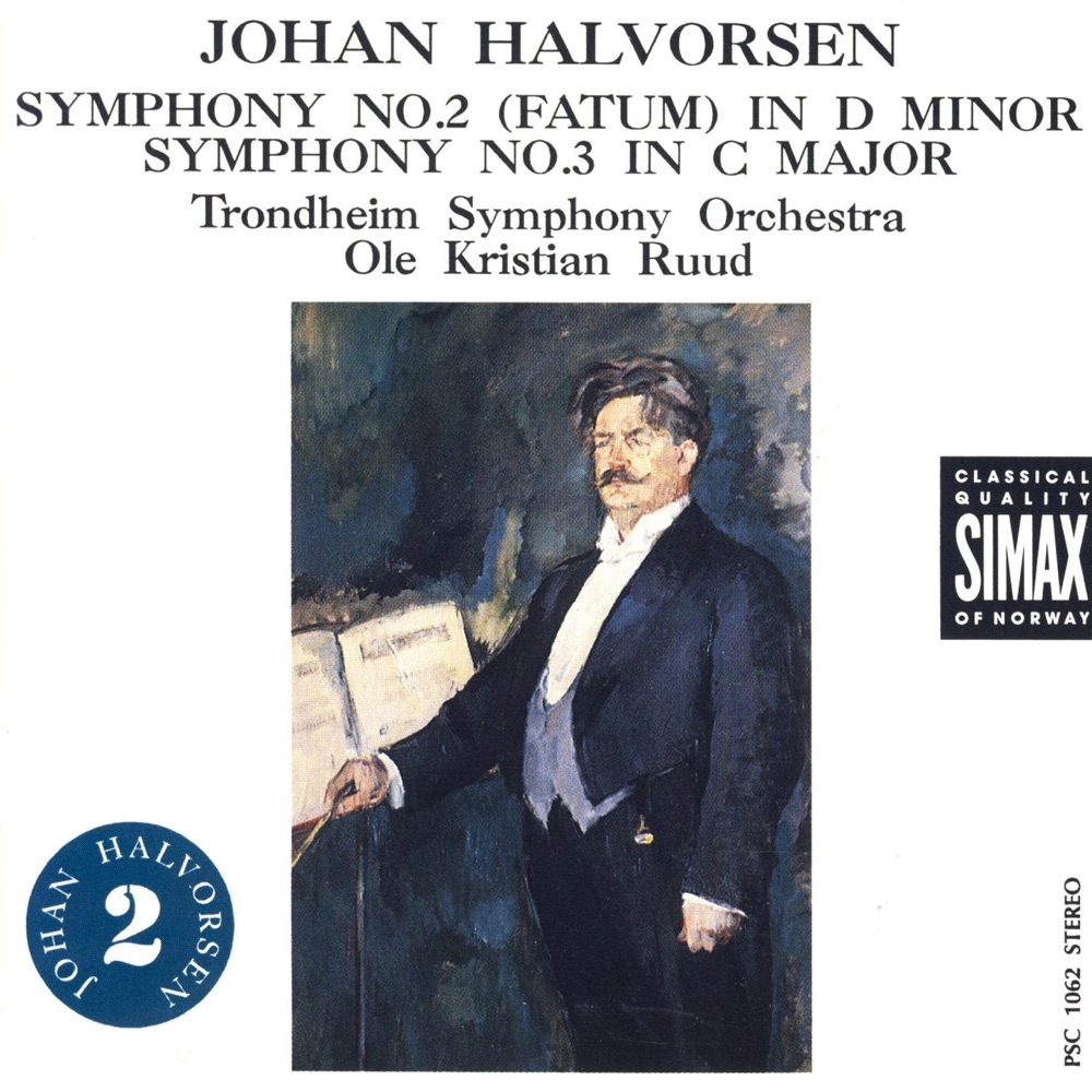 Обложка альбома «Halvorsen: Symphonies No. 2 & 3» — Trondheim Symphony Orchestra & Ole Kristian Ruud